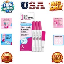 Comfort Check Pregnancy , 8 Count, Pink  White