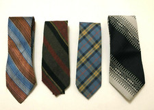 4 Brand New Assorted Men's Neck Ties - Business-Formal-Casual-Variety