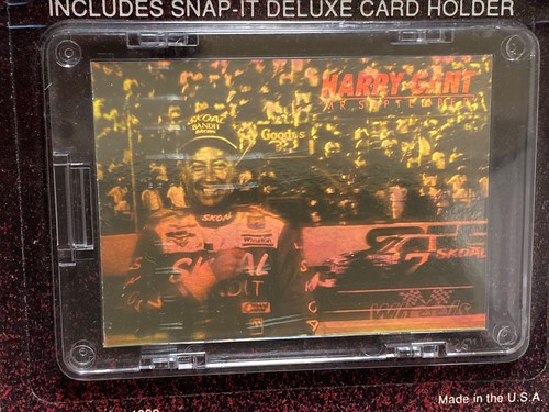 Harry Gant Platinum Series 1992 Wheels Racing Hologram Card Authenticket Sealed - Picture 6 of 19