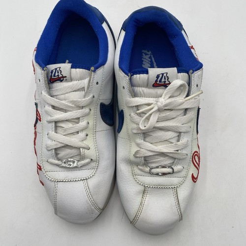 Scarpe Nike Cortez in pelle Los Angeles Dodgers bianche da uomo taglia 10 (DA4402-100) - Foto 6 di 16