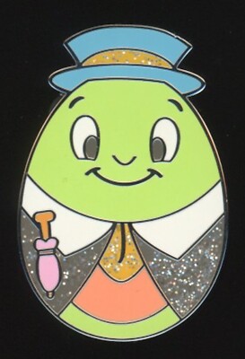 HKDL Hong Kong 2020 Eggstravaganza Easter Egg Pinocchio Jiminy Cricket Pin