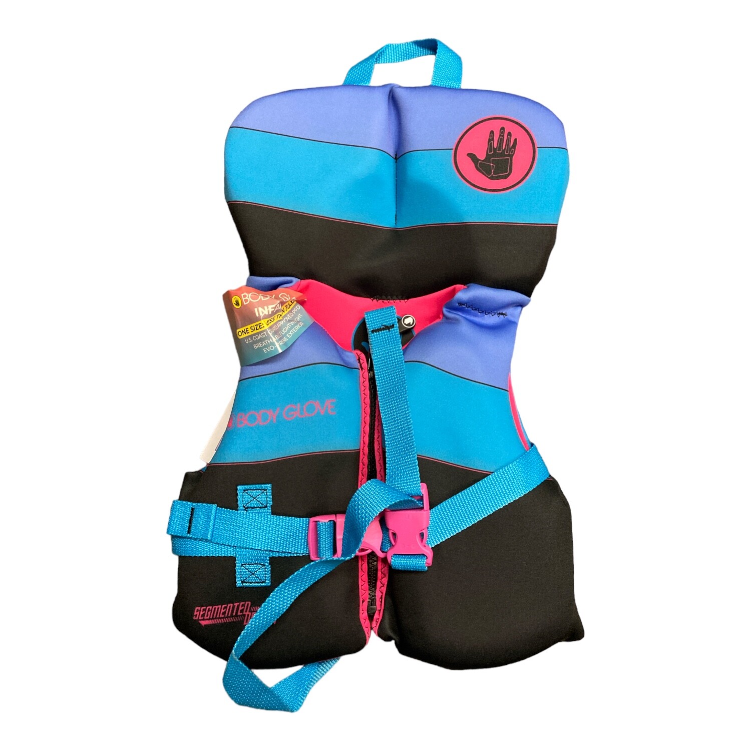 Перчатки для тела для девочек PFD - одобрены Береговой охраной США один размер весом менее 30 фунтов 4890₽