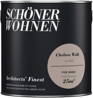 Schöner Wohnen Architects' Finest, 2 Liter, 25 m², Chelsea Walk