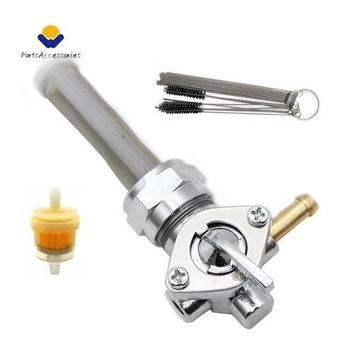 YCY Gas Tank Fuel Valve Petcock – 22MM Left Spigot – On/Off/Reserve – Fits Harley Davidson 3 thumbnail image