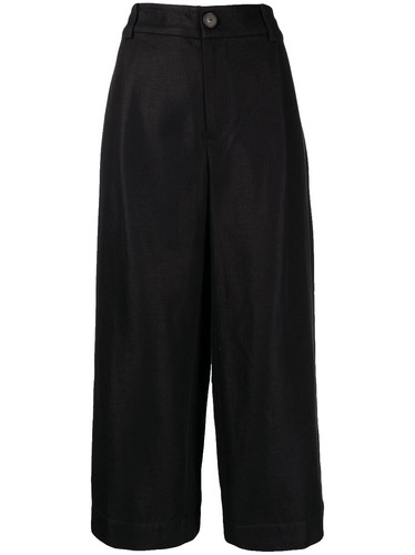Vince Womens Drop Waist Wide Leg Pull On Black Pant - Size XX  display picture 1