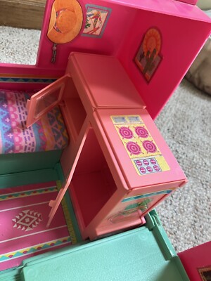 Vintage 1980s Barbie Western Fun Motor Home in original Box
