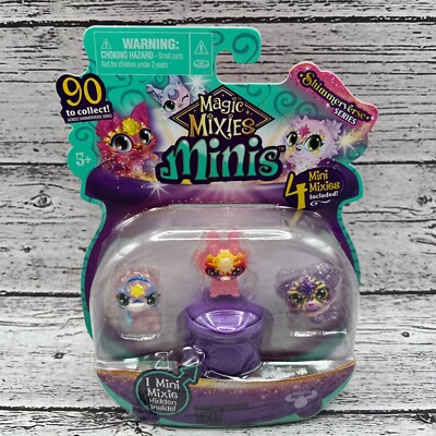 Magic Mixies Minis 4 Pack Shimmerverse Series Magic Super Pack 1 Kit Moose Toys