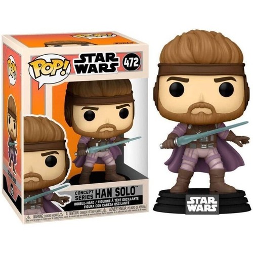 Figura Funko Pop! Star Wars Concept Series Han Solo Modelo 472 | 56767 Figura en - Imagen 3 de 5