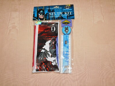 VINTAGE 1991 DC COMICS  BATMAN PENGUIN SCHOOL STUDY KIT  NEW OLD STOCK