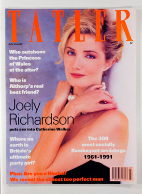 JOELY RICHARDSON CATHERINE WALKER CHARLES SPENCER WEDDINGS 1961 1991 Tatler July