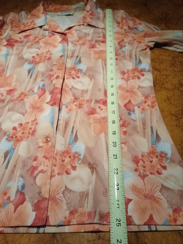 True Vintage 70er Polyester Damen 3 Stück Shirt Schal Tank Mid Century MOD 16 - Bild 9 von 12