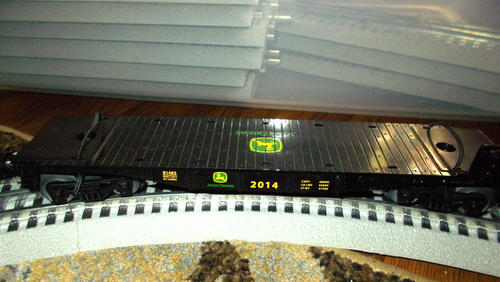 JOHN DEERE Ready-To-Run Remote Train Set by LIONEL 40" x 130" Fastrack WORKING - Picture 11 of 20