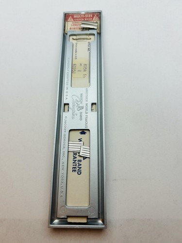 Vintage NOS SS JB Champion Watch Band 18mm - Picture 2 of 8