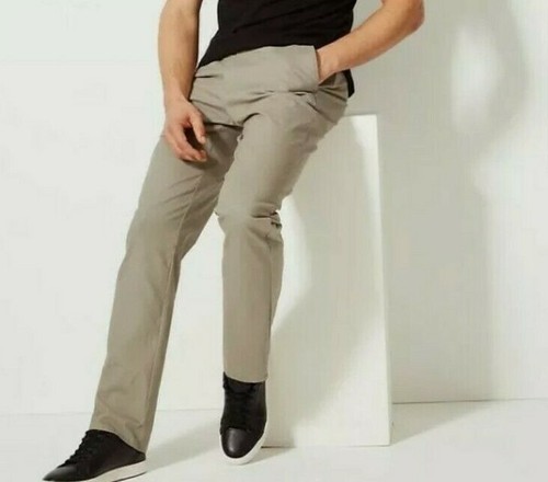 NEW MEN'S REGULAR FIT CHINO TROUSERS 30 