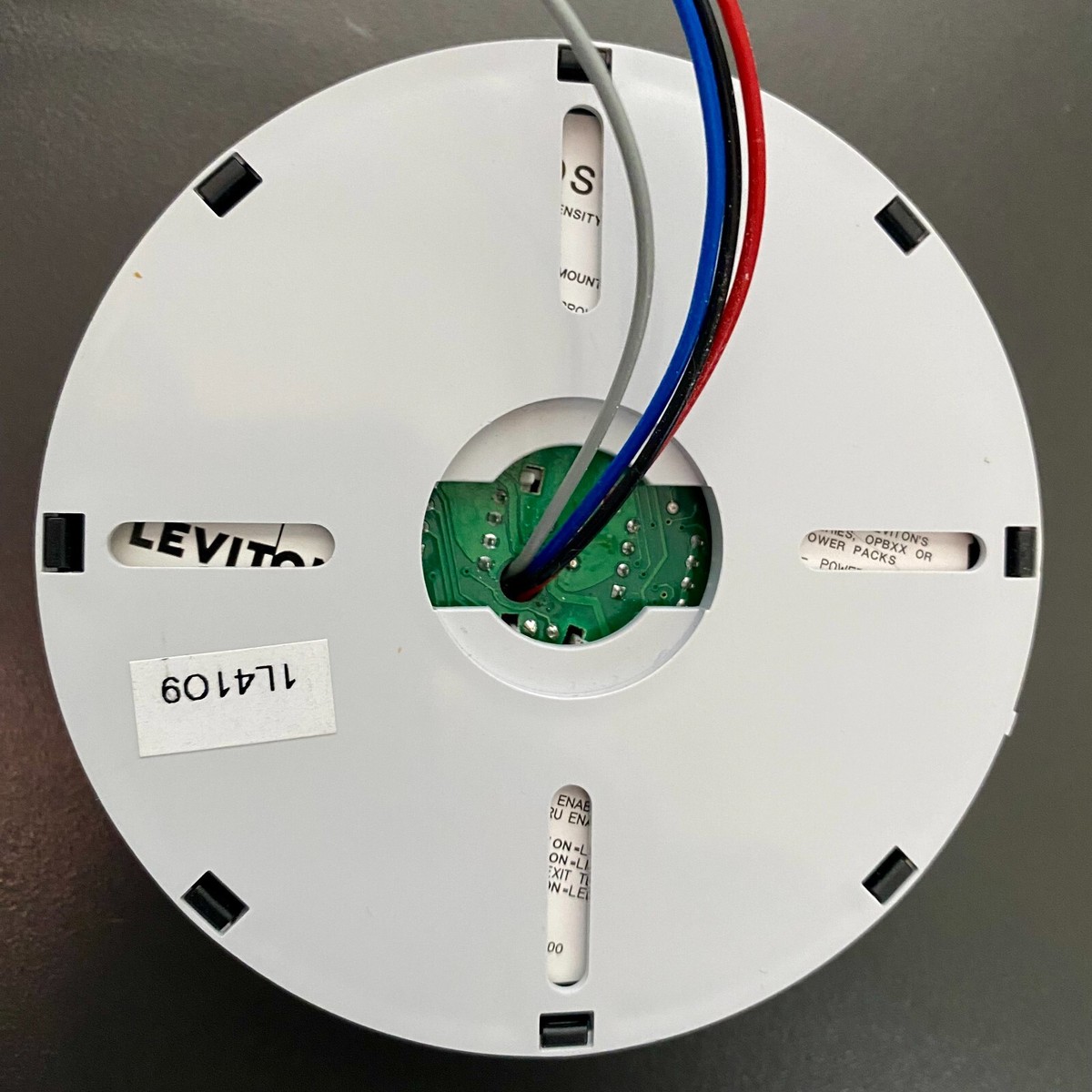 Leviton Osc04-I0w Ceiling Mount Occupancy Sensor, Passive Infrared