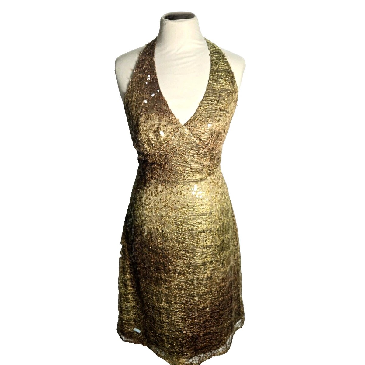 Kay Unger Dresses Gold for sale | eBay