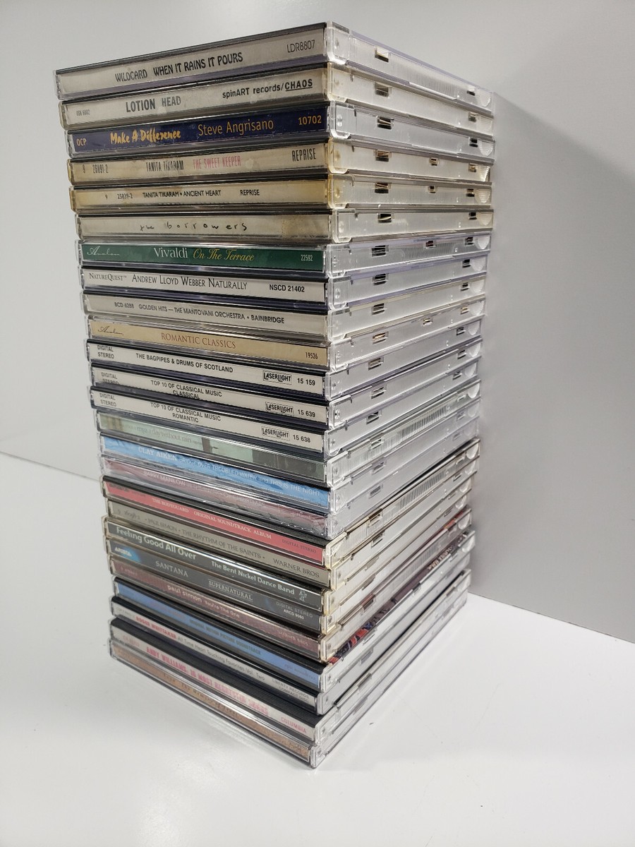 Music CD lot of 26 Various artist titles listed in