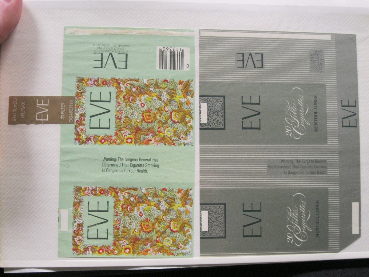 EVE CIGARETTES Packaging