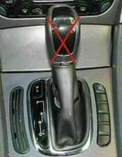 Schaltsack Mercedes C-Klasse CLK S203 W203 Automatik Schaltmanschette Schwarz