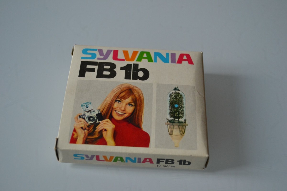 Lampe Flash Magnésique SYLVANIA FB 1b - Modèle Vintage, Occasion En Bon état