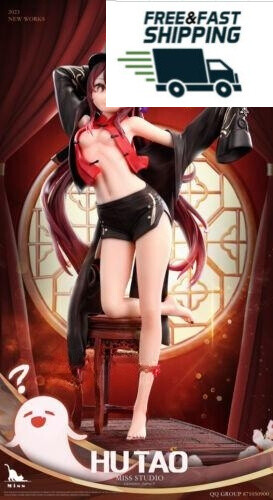 Miss studio Genshin Impact HuTao Resin Statue In Stock 1/7 Scale H23cm  Anime