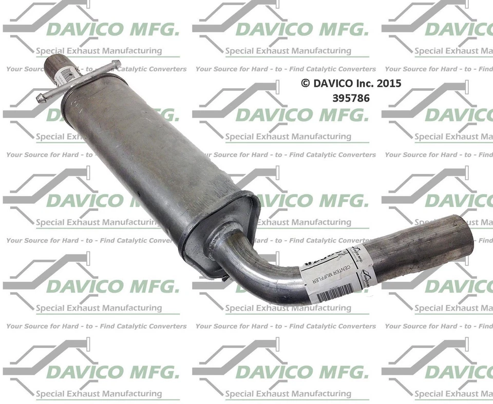 Exhaust Muffler Fits 2001 2002 2003 2004 Volkswagen Jetta 2.0L L4 GAS SOHC - Image 2 of 3