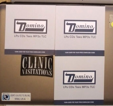 CLINIC 3x LP Download Card Sticker