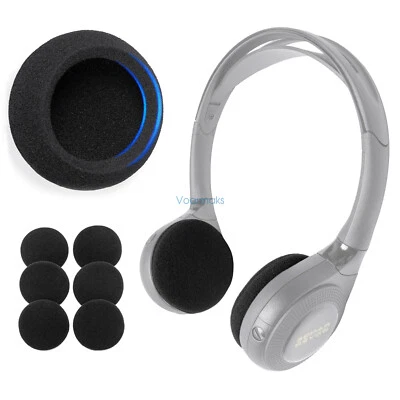 VOARMAKS 3 Pairs Foam Ear Pads for Land Rover HSE,Range Rover Wireless Headphones