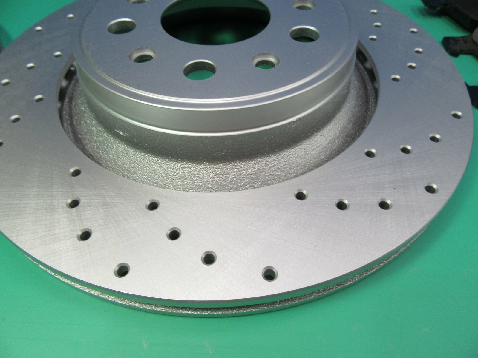 Maserati Levante S rear brake pads and rotors low dust