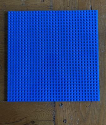 Royal Blue 10''x10'' / 32x32 Peg Strictly Bricks Lego ️ Compatible Base Plate