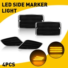 For 1997-2006 Jeep Tj Wrangler Smoke Bumper Signal Fender Marker Side Lights New