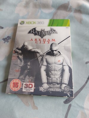 Batman Arkham City - Xbox 360 - 3D Hülle mit Außenhülle 