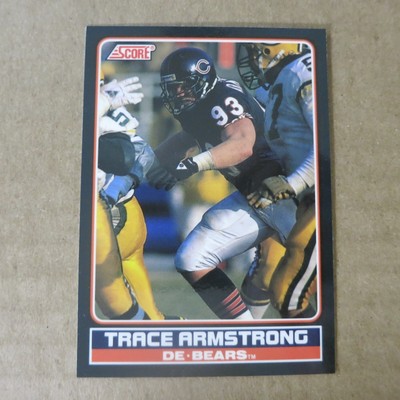 Trace Armstrong 1990 Score Young Superstars #11 Chicago Bears U Florida