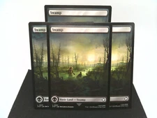Swamp x4 UB: Fallout PIP L 0321 MTG Magic