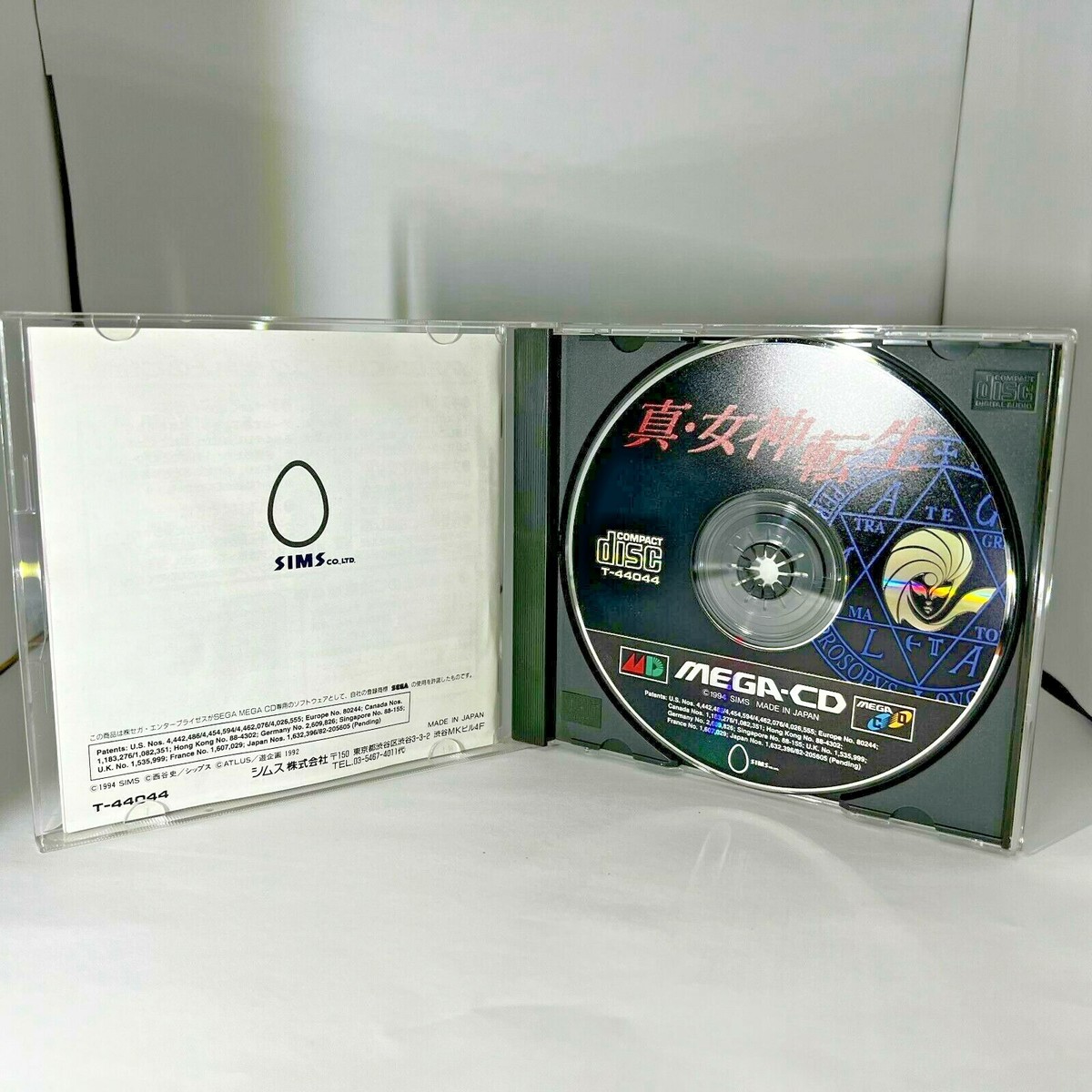 Shin Megami Tensei SEGA MEGA DRIVE MEGA CD From Japan | eBay
