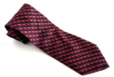 Croft  Barrow Mens Tie 100 Silk Brown Neck Tie