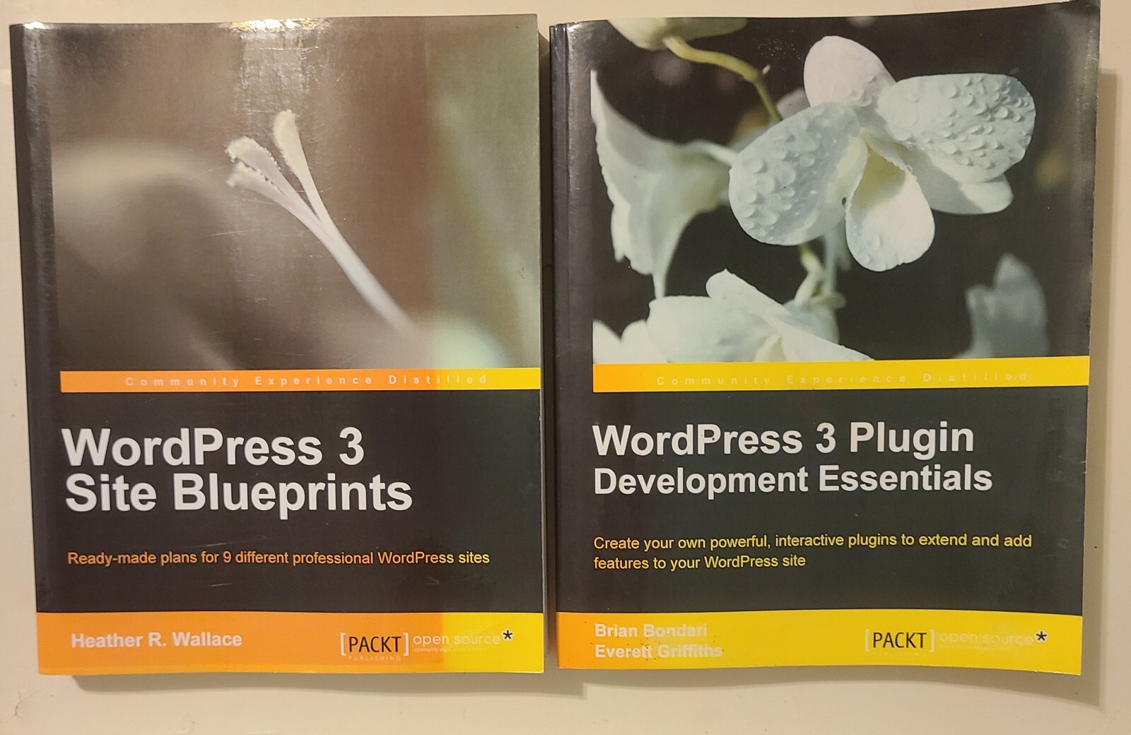 Lot of 2 WORDPRESS 3 Plugin Development + Site Blueprints (2010 ...