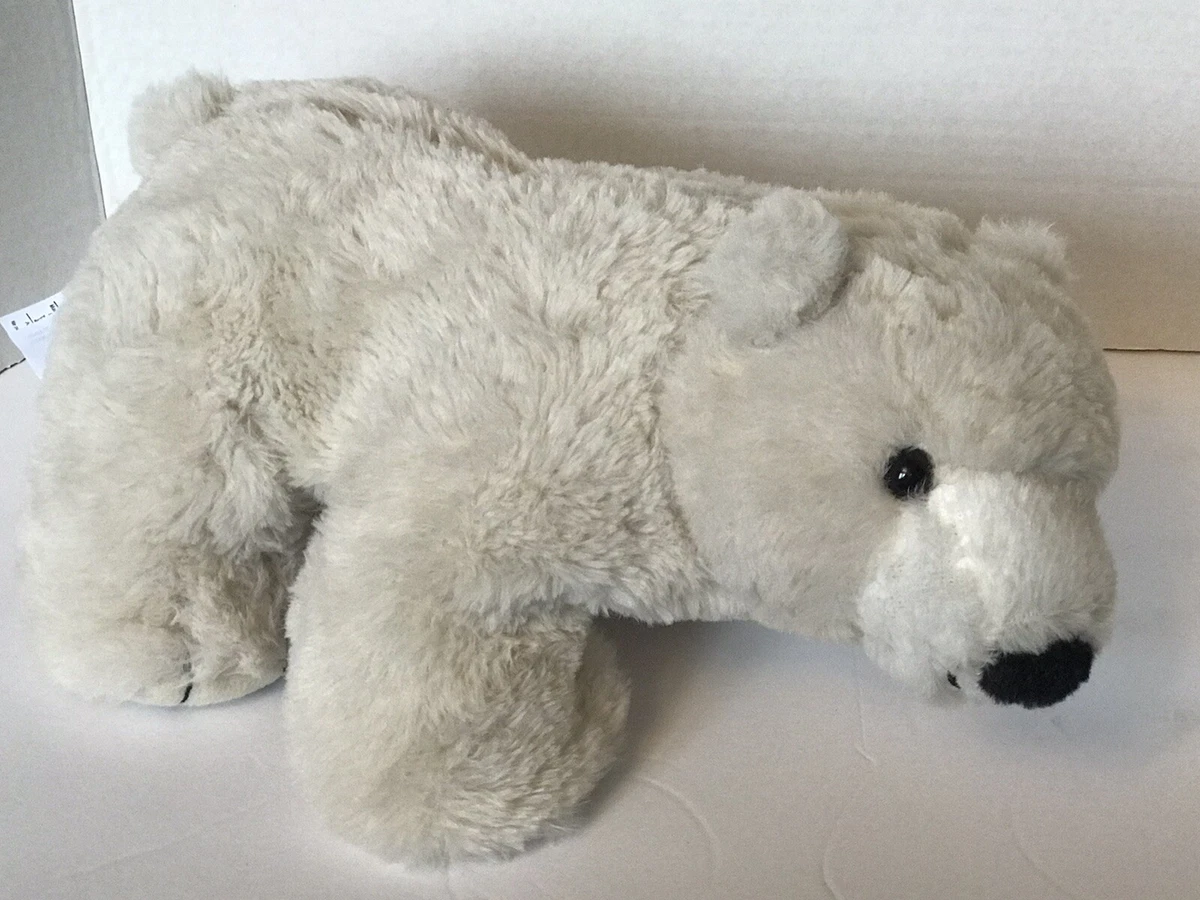 MELISSA & DOUG White Glacier Polar Bear 12 Plush Stuffed Animal Toy #7609