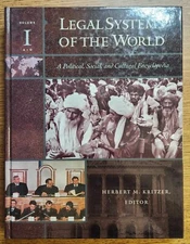 Legal Systems of the World Volume 1 A-D
