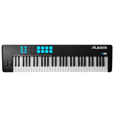 Alesis V61 Mkii 61-key Usb-midi Keyboard Controller W/ 4 Knobs And 8 Pads