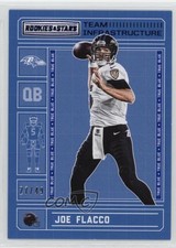 2016 Panini Rookies & Stars Team Infrastructure True Blue 27/49 Joe Flacco fm0