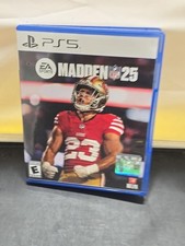 Madden NFL 25 Sony PlayStation 5 PS5 CIB E EA Sports NTSC 2024 Football Sports