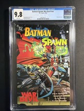 Spawn Batman War Devil #1 CGC 9.8 1994 DC Comics Bianco *S5