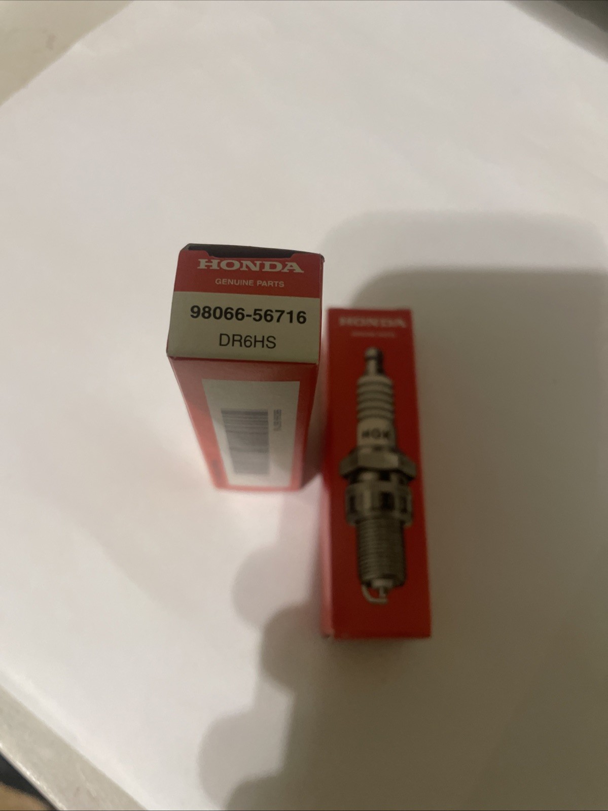 Honda Spark Plugs, Genuine Parts, 98066 56716 QTY 2 NIP