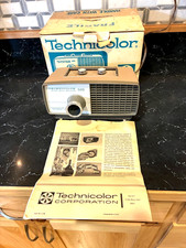 Vintage Technicolor 500 Instant Movie Projector Original Box and Instructions