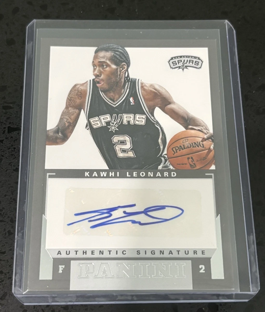 Kawhi Leonard Basketball Autographed Sports Trading Cards