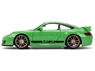 Porsche 911 GT3 (997) Green with Black Accents ''Fast X'' (2023)1/24