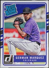 2017 Panini Chronicles - Donruss Rated Rookies Baseball German Marquez #226 NM
