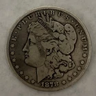 1878-CC Morgan Silver Dollar - RARE Carson City Mint Mark - NO RESERVE