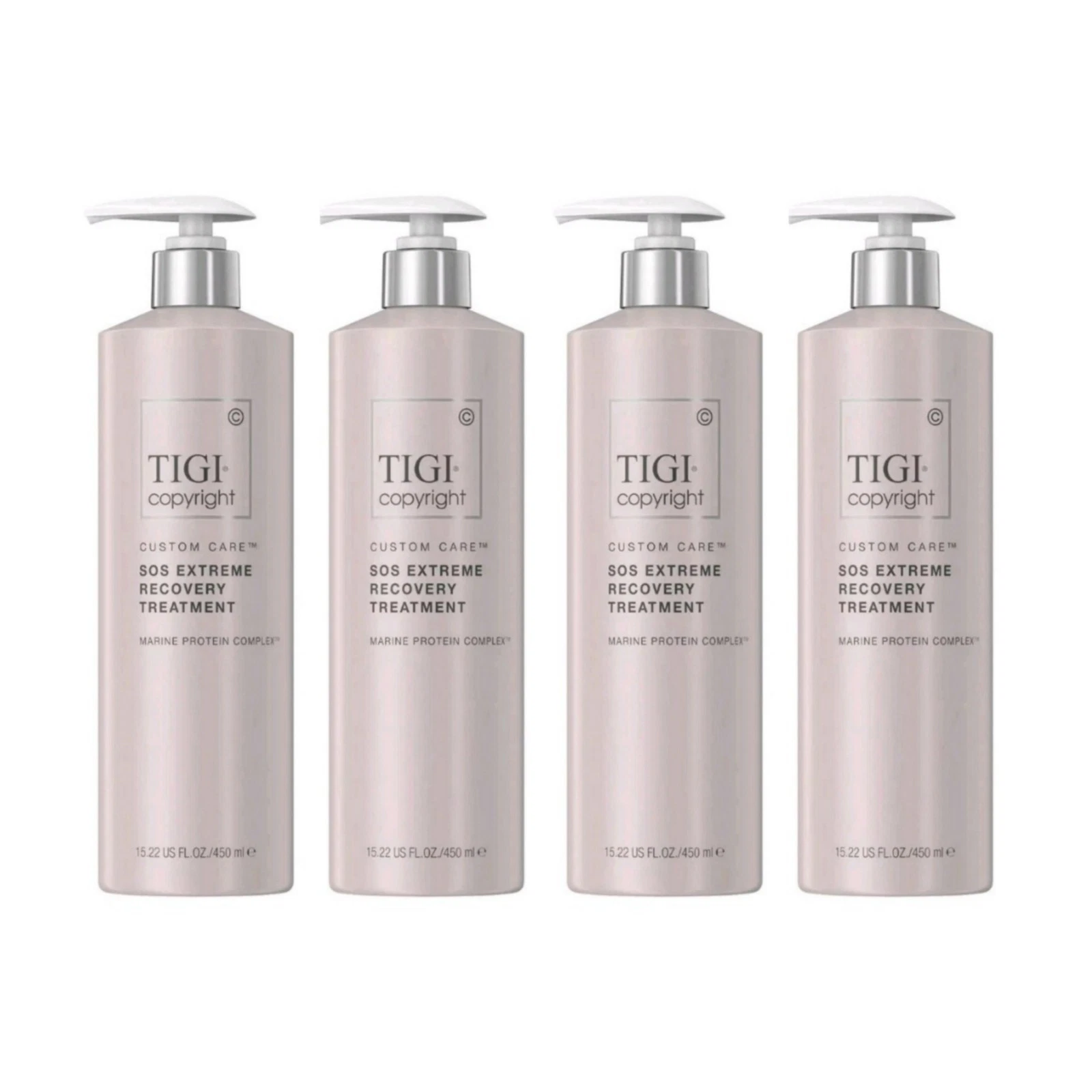 TIGI Copyright SOS Extreme Recovery Treatment 15.22oz 4 Pack Dry Damaged Hair